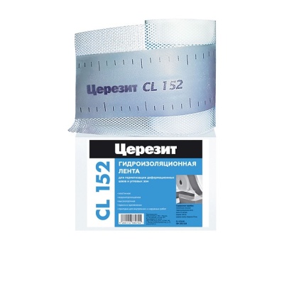 Лента Церезит гидроизоляционная CL 152 10 метров