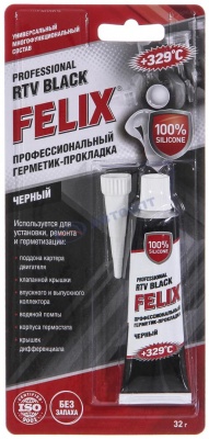 Герметик-прокладка FELIX (черный) 32гр